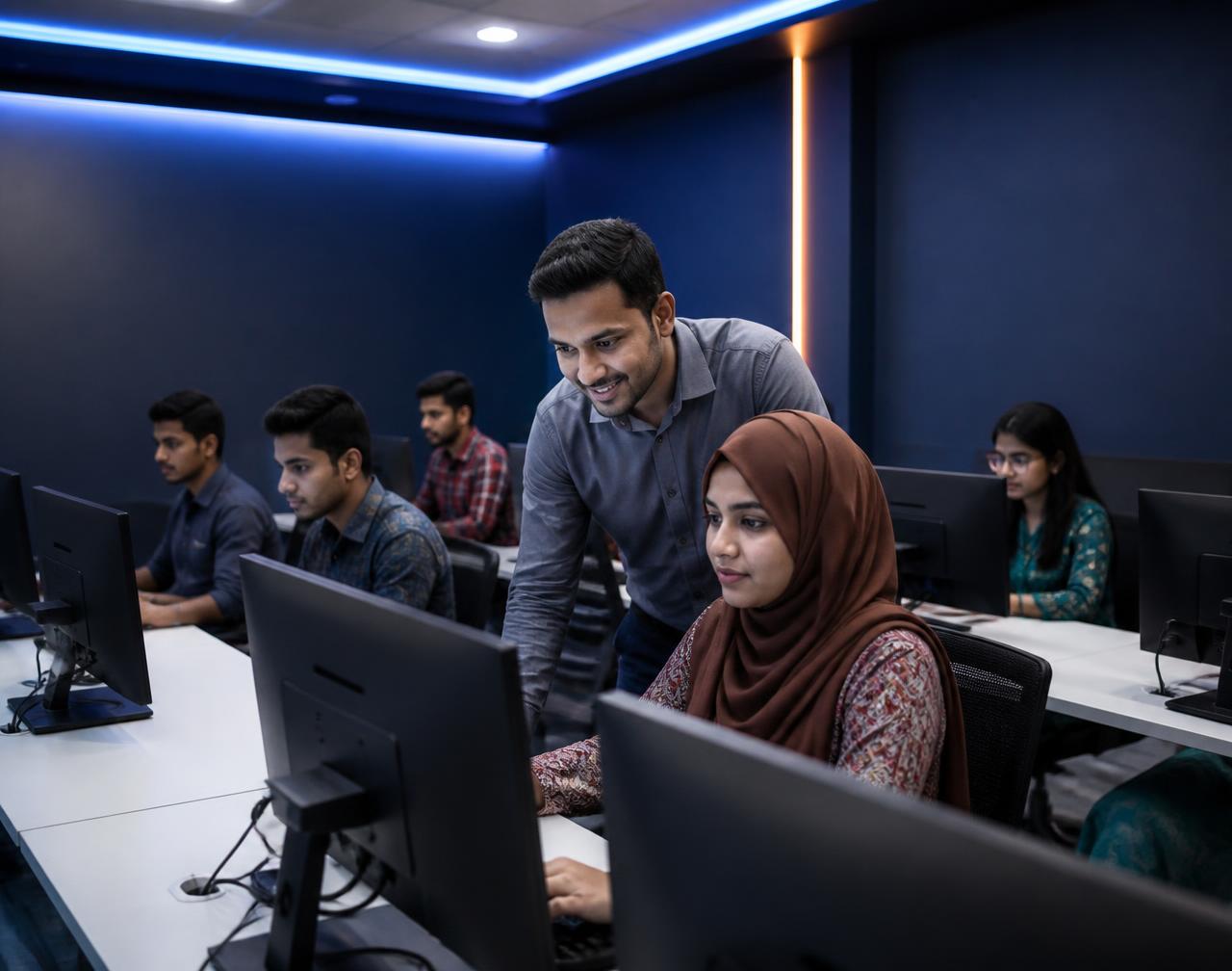 NextGEN IT কম্পিউটার প্রশিক্ষণ ক্লাসরুম